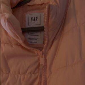 GAP Light Pink Quilted Jacket